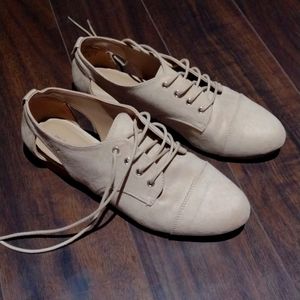 Spring Suade Flat Shoes